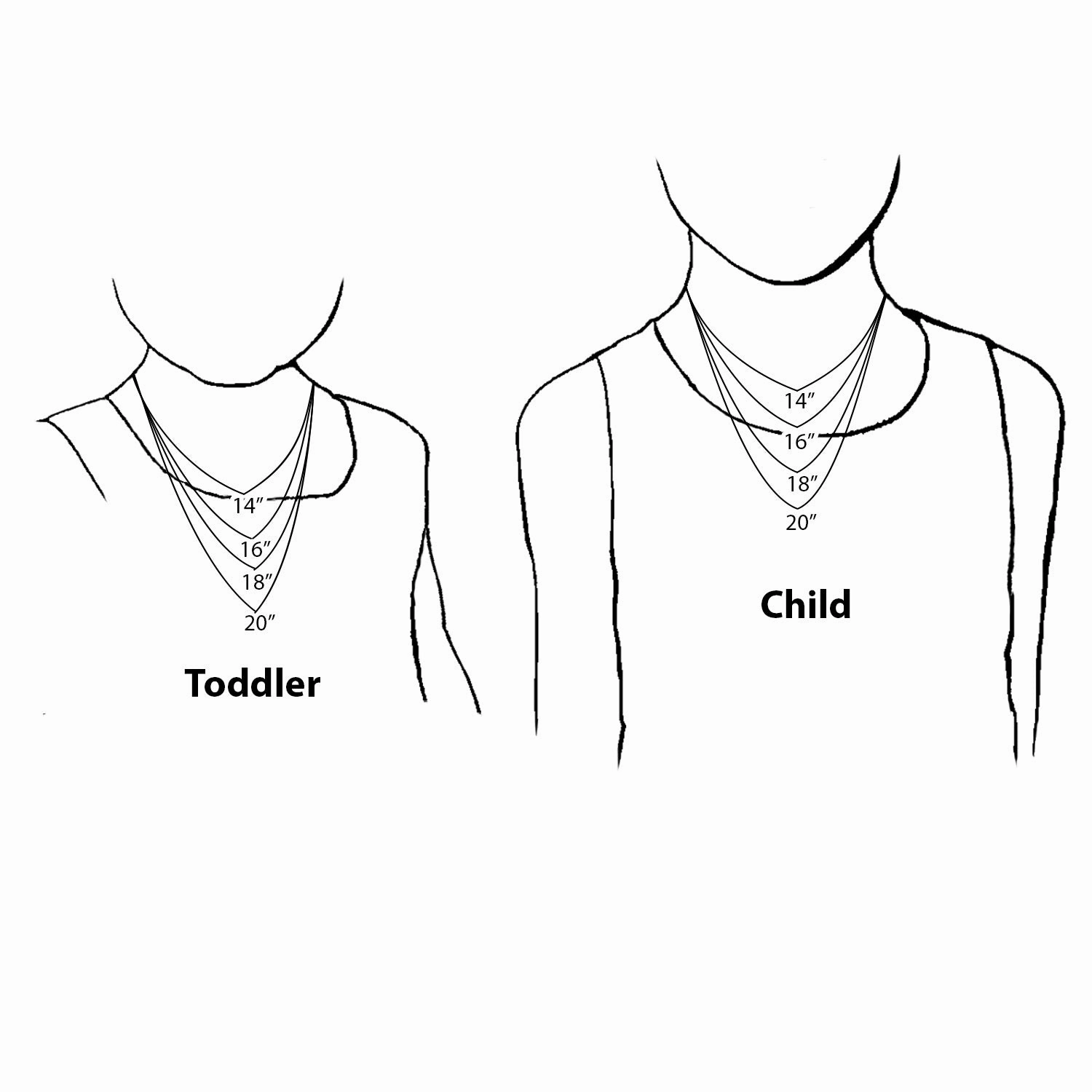 Kids' Name Plate Necklace
