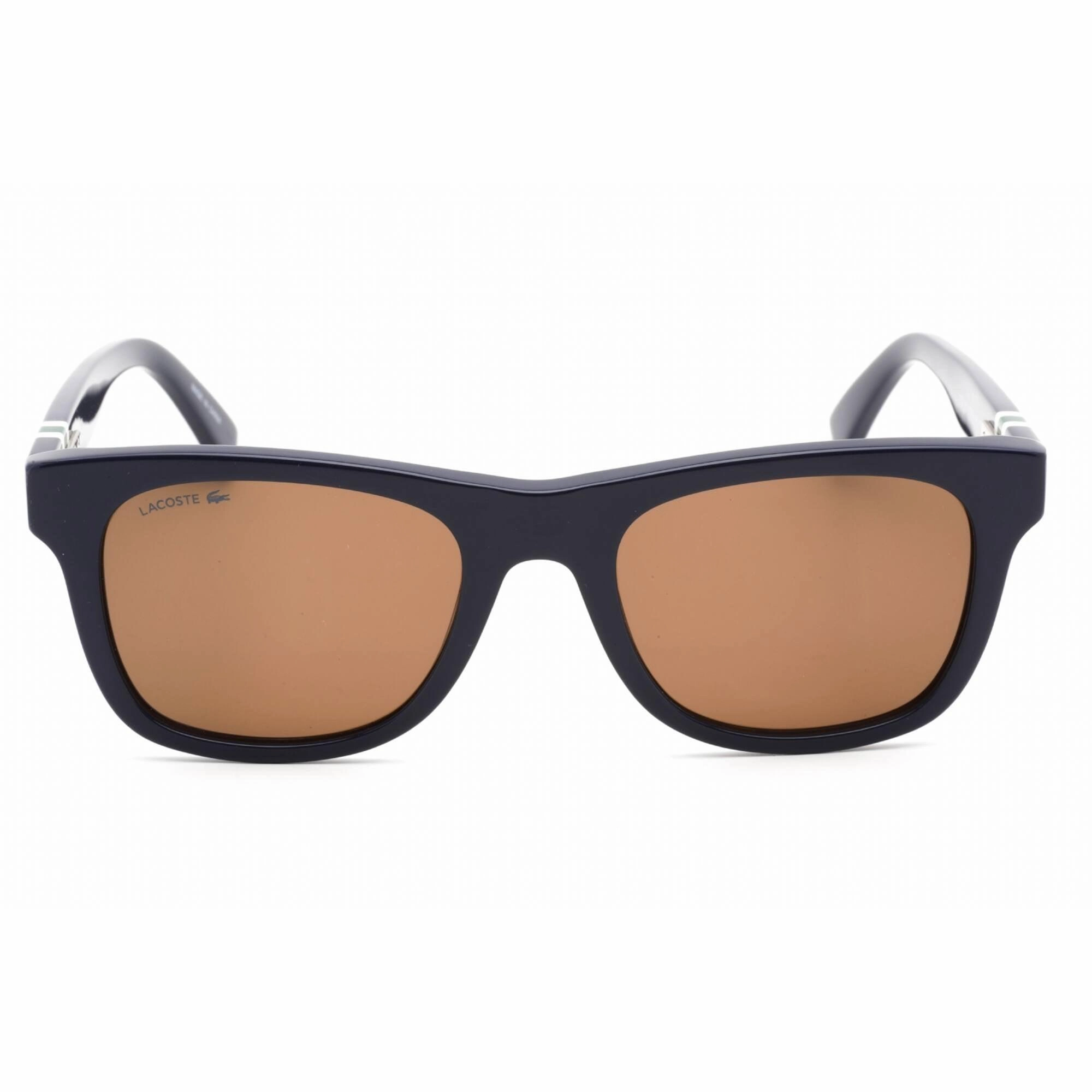 Lacoste Men's Sunglasses - Blue Rectangular Shape Plastic Frame Brown Lens | L978S 400