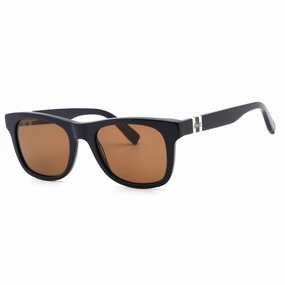 Lacoste Men's Sunglasses - Blue Rectangular Shape Plastic Frame Brown Lens | L978S 400
