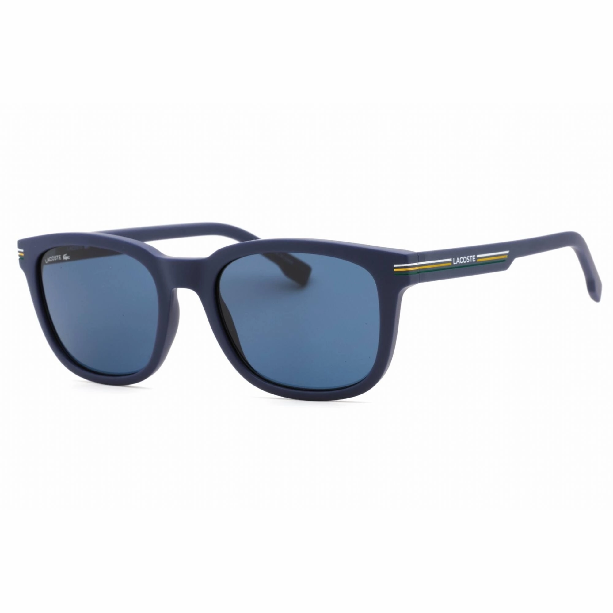 Lacoste Men's Sunglasses - Matte Blue Rectangular Plastic Frame Blue Lens | L958S 401