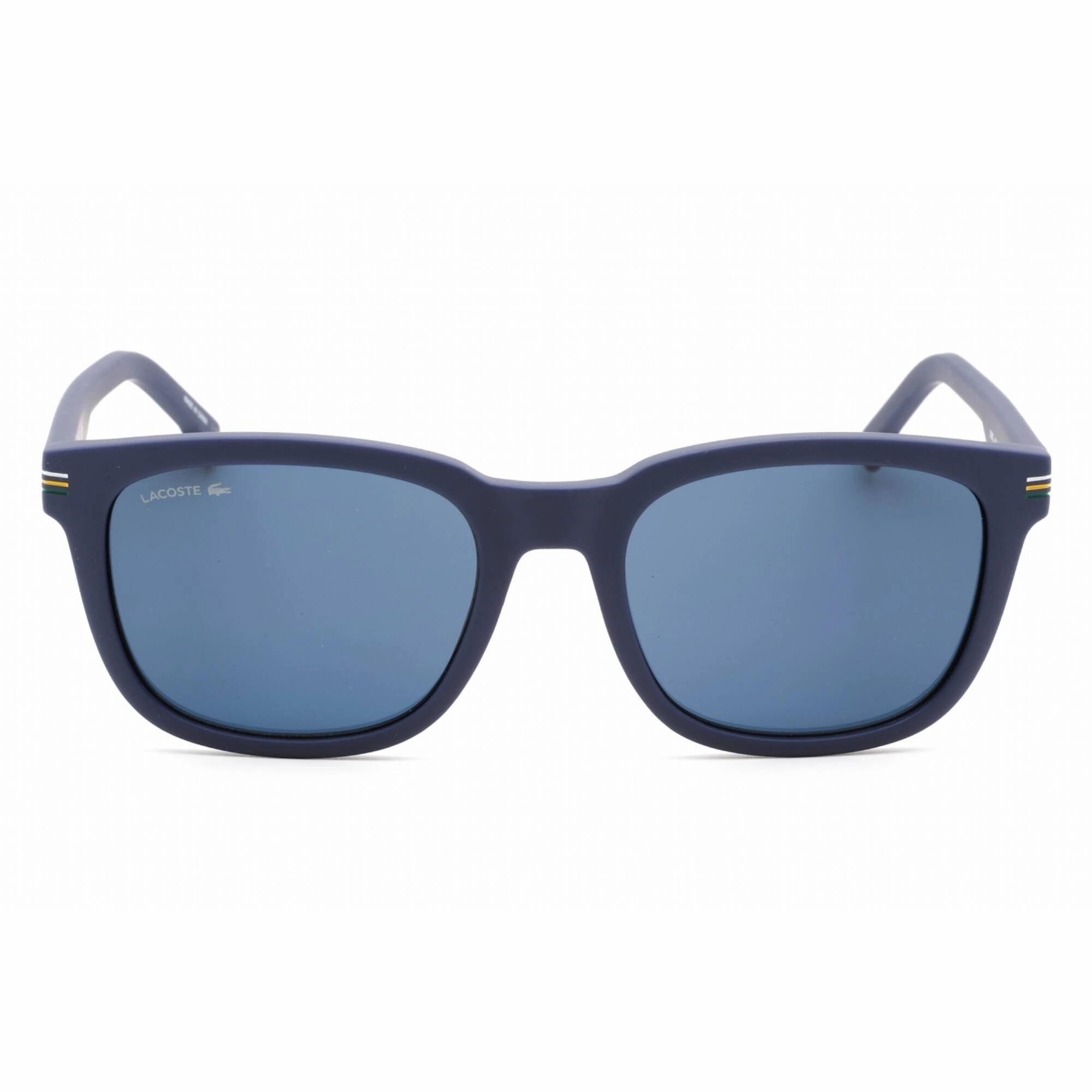 Lacoste Men's Sunglasses - Matte Blue Rectangular Plastic Frame Blue Lens | L958S 401