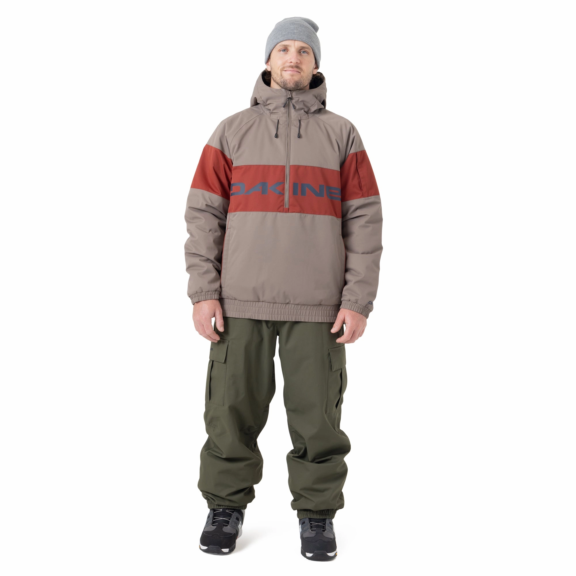 Legion 10K Insulated Anorak Jacket - Earth Grey