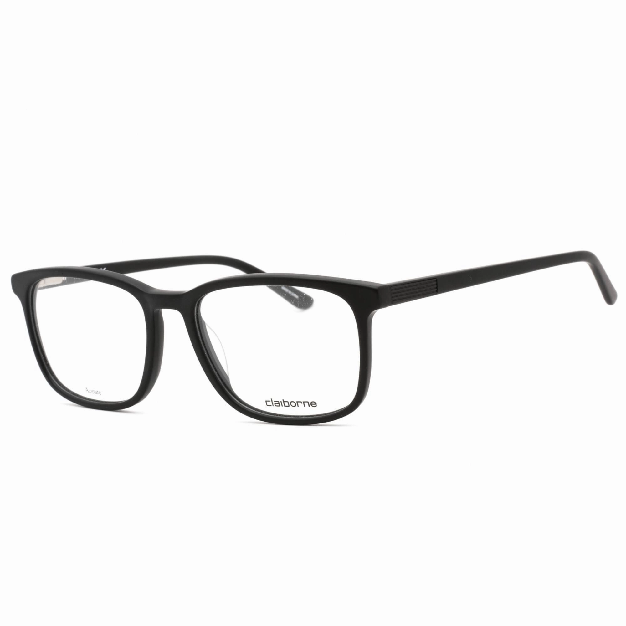 Liz Claiborne Men's Eyeglasses - Matte Black Plastic Full Rim Frame | CB 320 0003 00