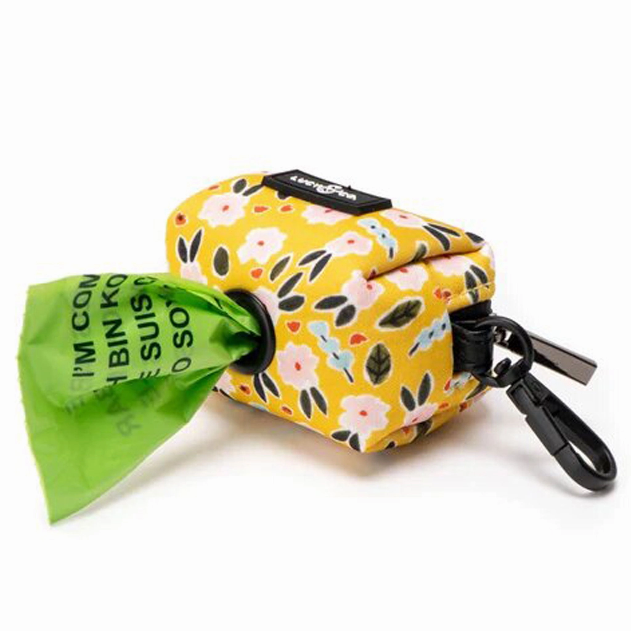 Lucy & Co. Poop Bag Holder Little Lamb Flowers Dog Leads
