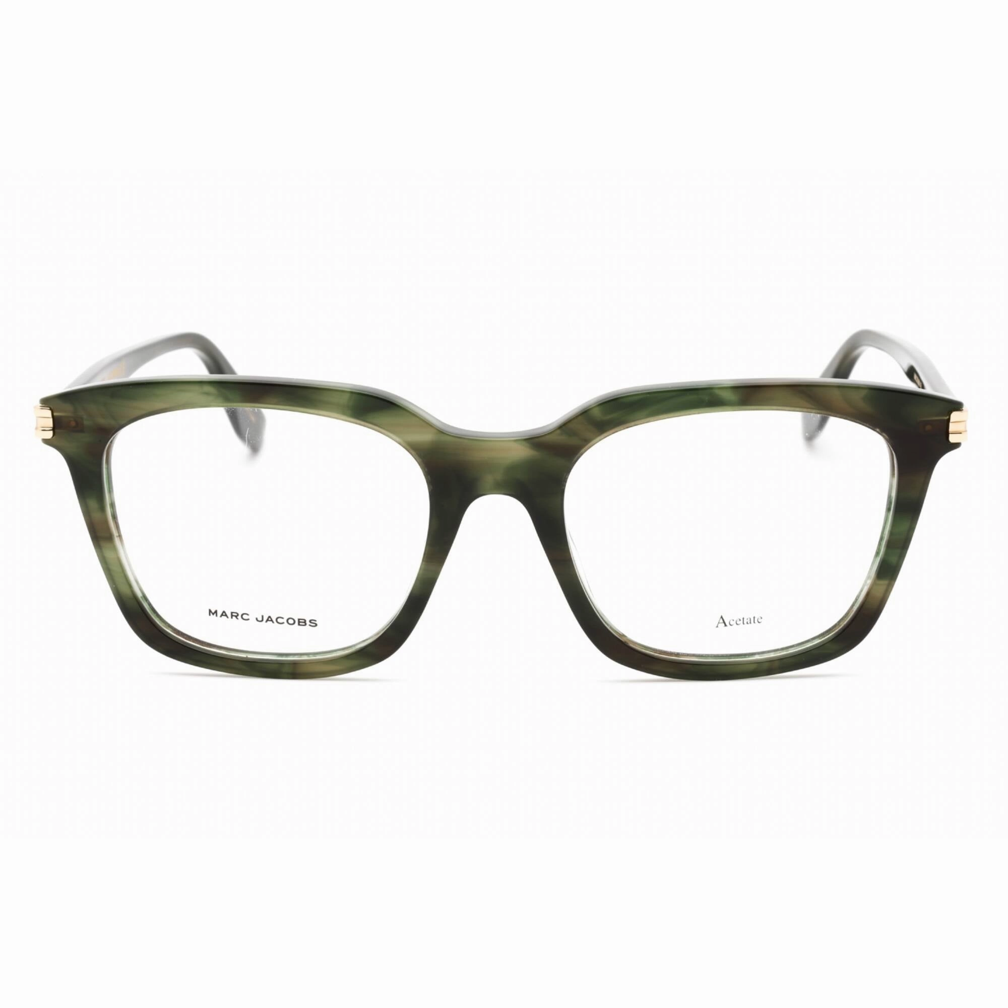 Marc Jacobs Men's Eyeglasses - Green Horn Cat Eye Plastic Frame | MARC 570 06AK 00
