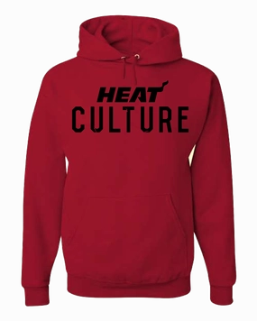 Miami HEAT Culture: Blood Red Hoodie