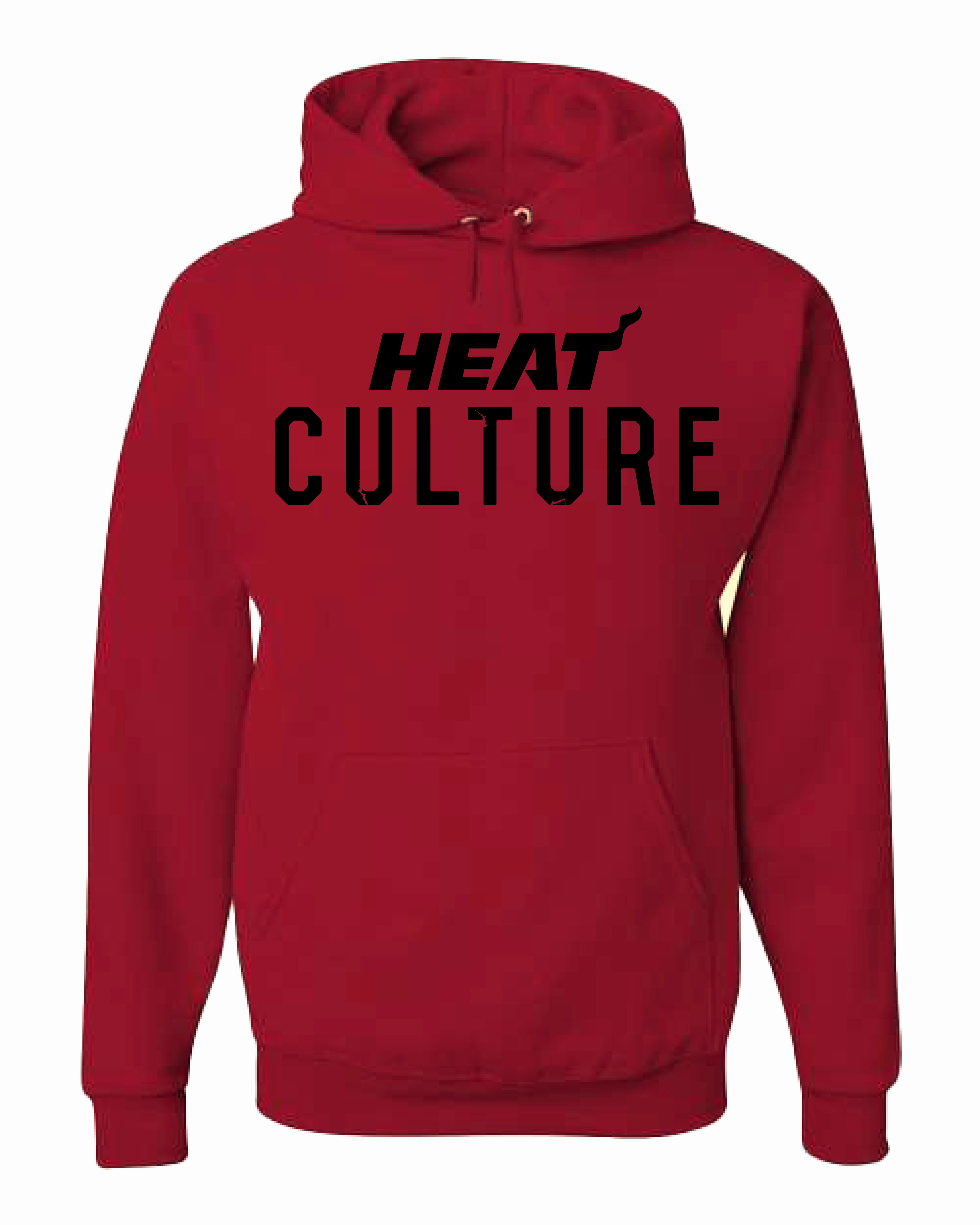 Miami HEAT Culture: Blood Red Hoodie