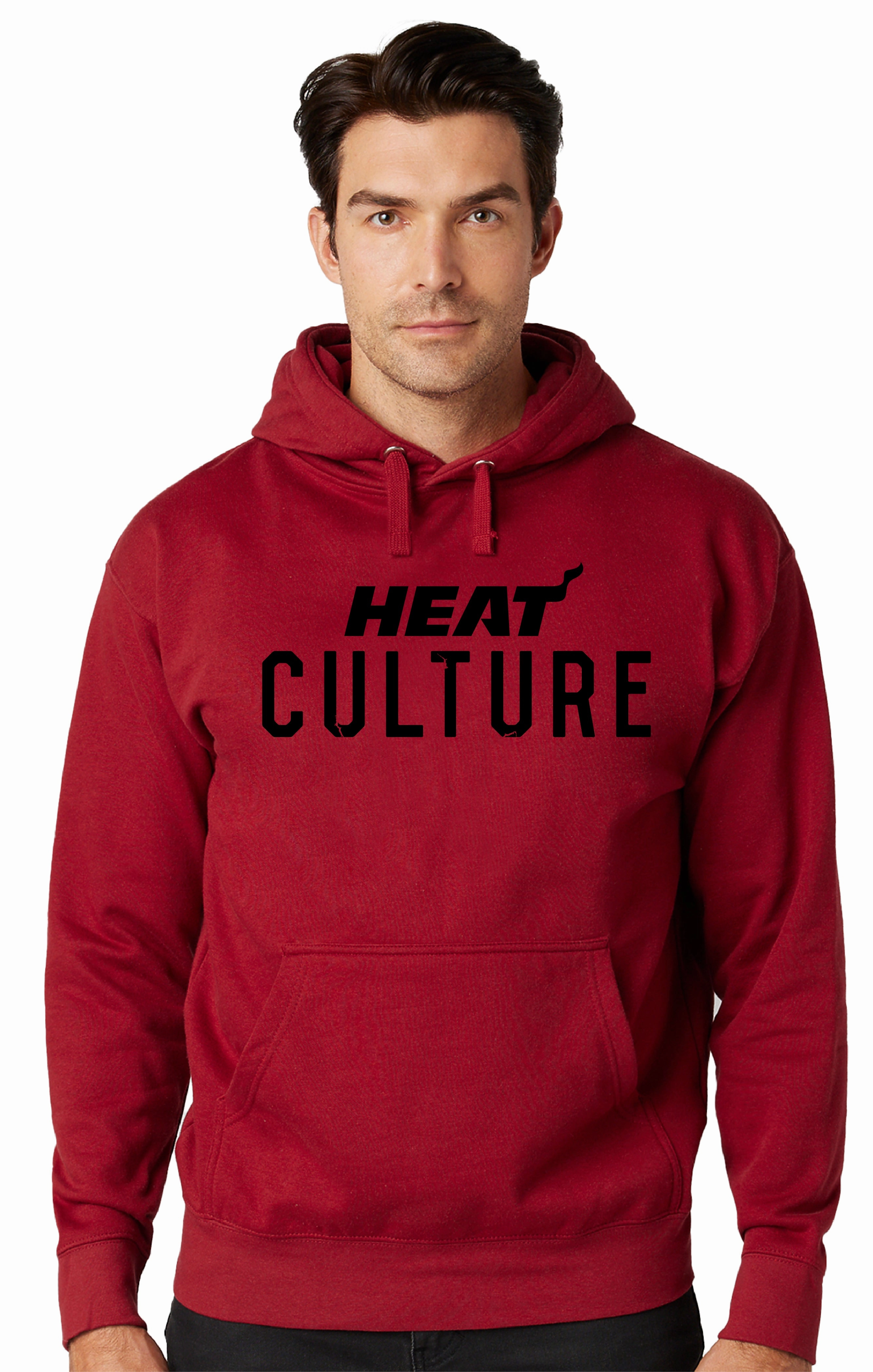 Miami HEAT Culture: Blood Red Hoodie