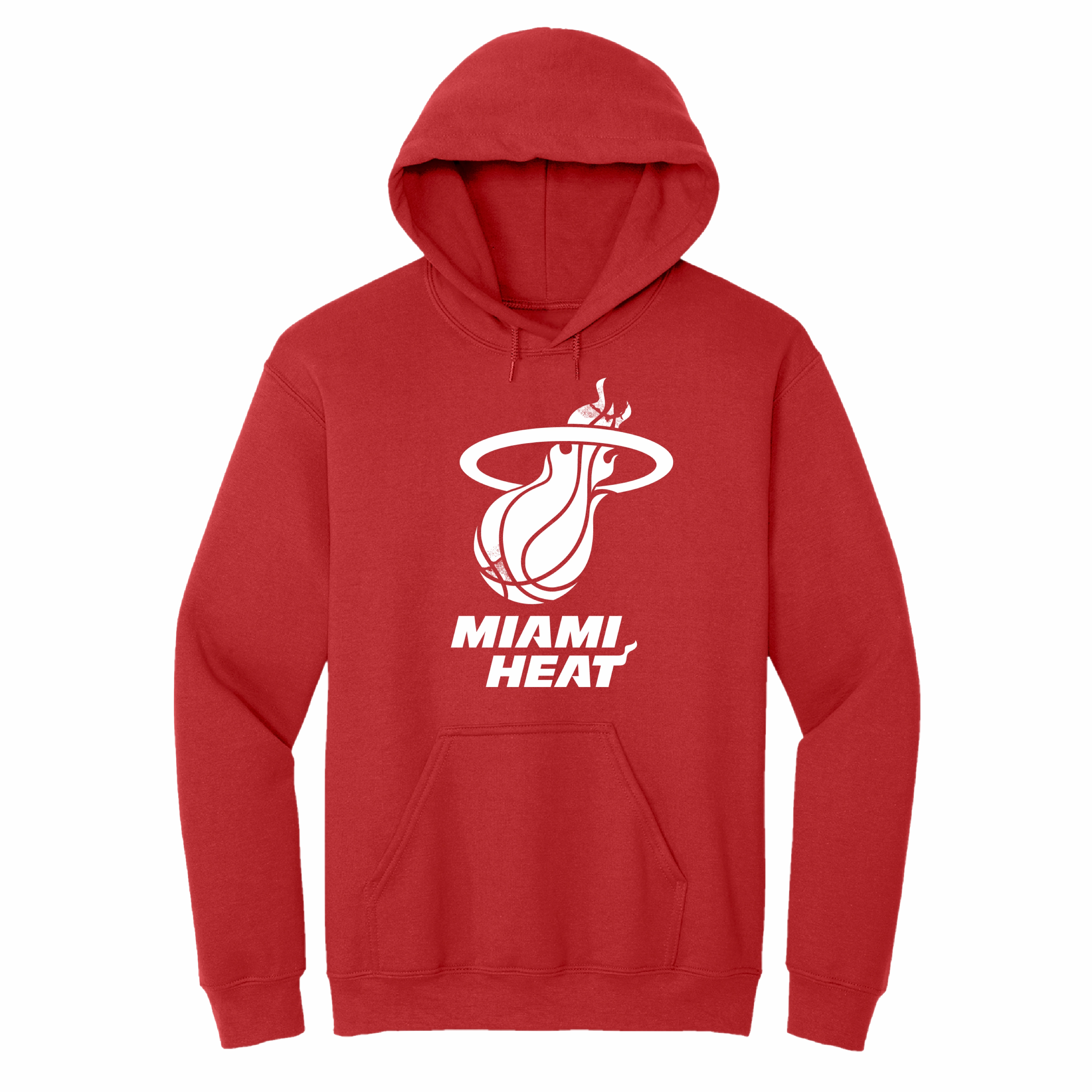 Miami HEAT Logo Red Hoodie