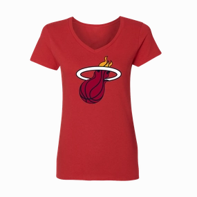 Miami HEAT Red Logo Women's Tee