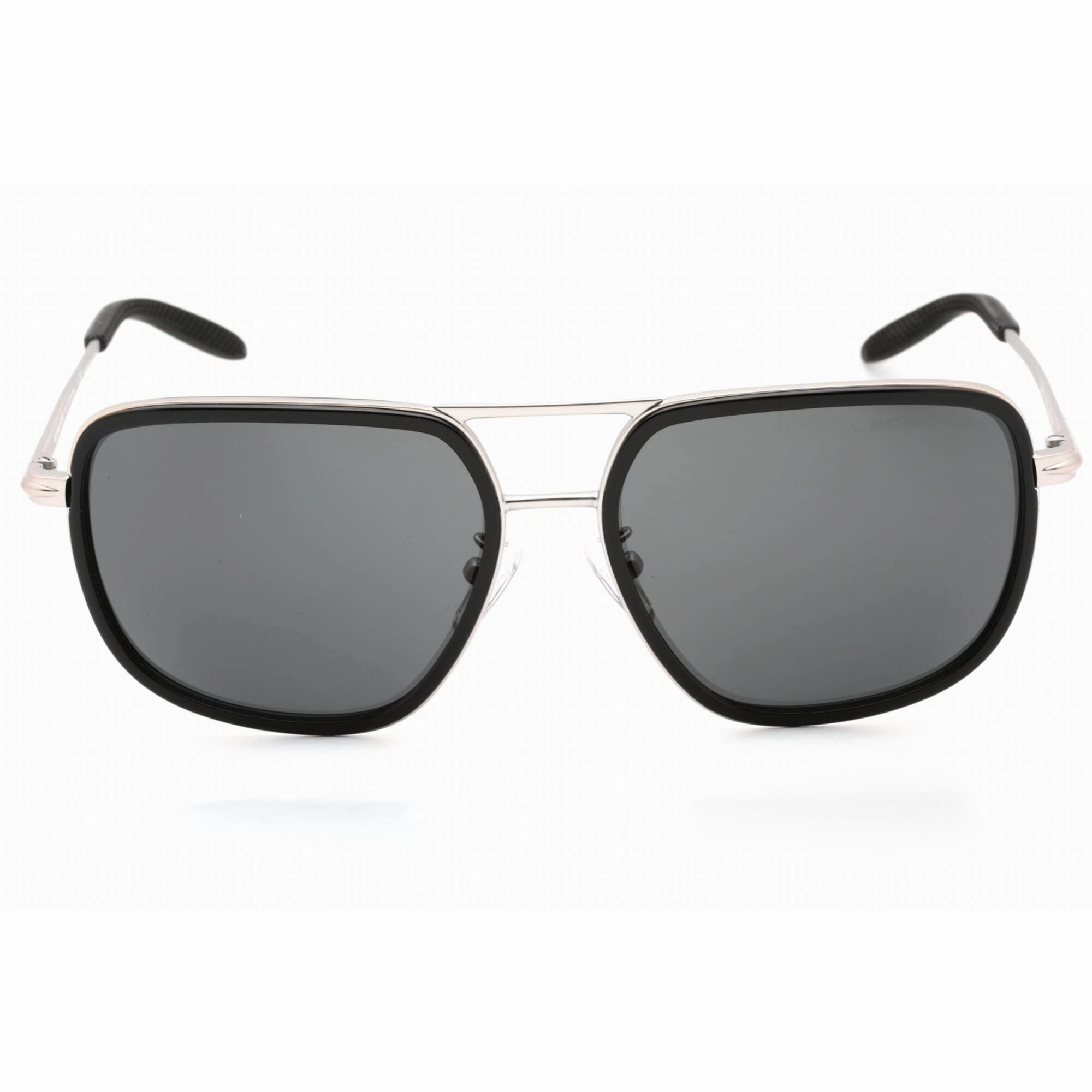 Michael Kors Men's Sunglasses - Silver/Black Metal Full Rim Frame | 0MK1110 120687