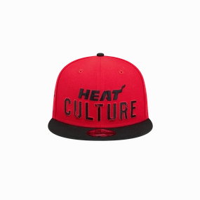 New Era HEAT Culture: Blood Red Wordmark Snapback