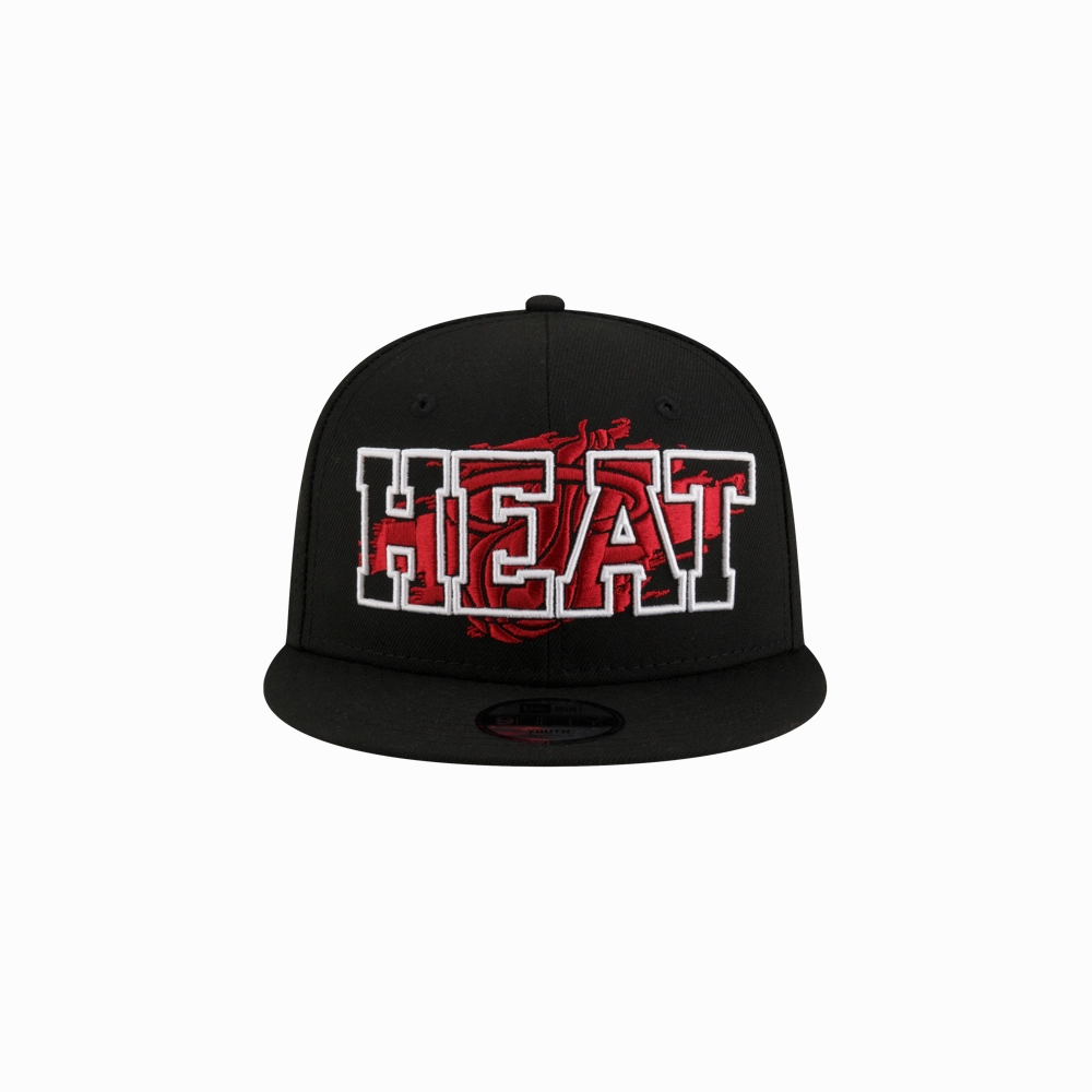 New Era Miami HEAT Black Splatter Youth Snapback