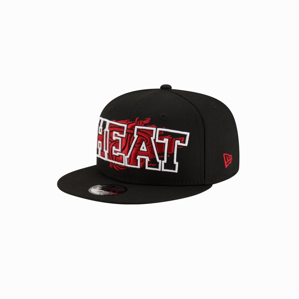 New Era Miami HEAT Black Splatter Youth Snapback