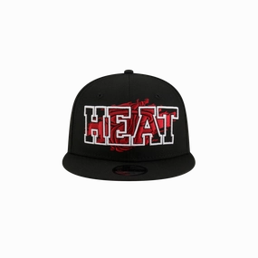 New Era Miami HEAT Black Splatter Youth Snapback