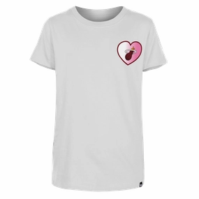 New Era Miami HEAT Girls Heart Tee