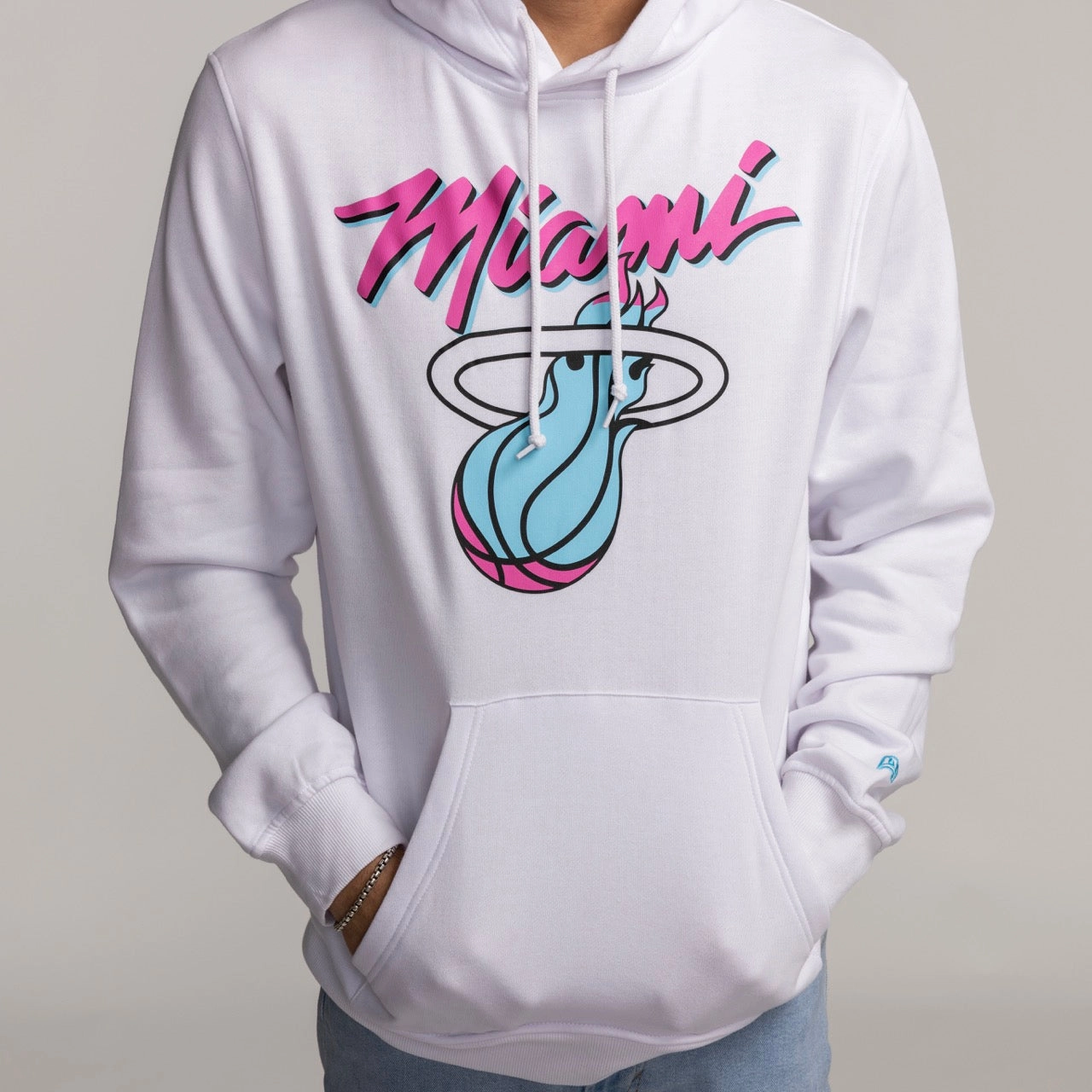 New Era Miami HEAT Original Vice Pullover Hoodie
