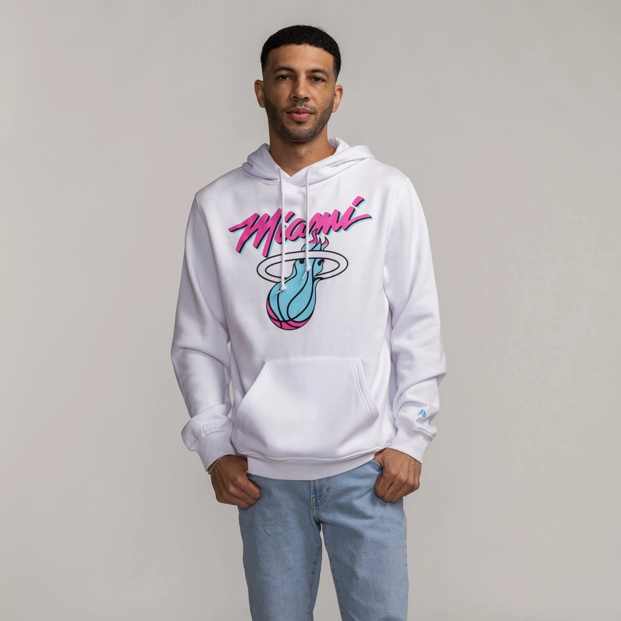 New Era Miami HEAT Original Vice Pullover Hoodie