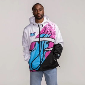New Era Miami HEAT Original Vice Windbreaker Jacket