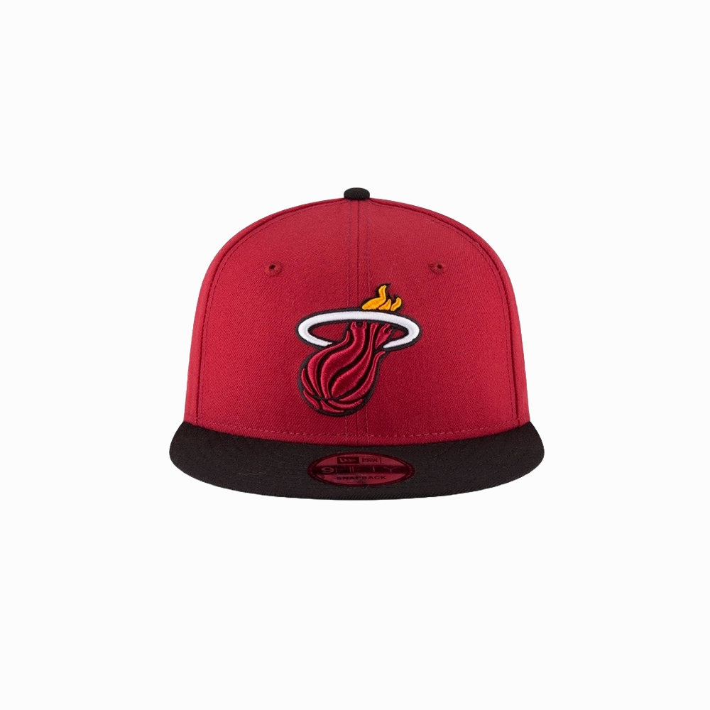 New Era Miami HEAT Red Logo Snapback