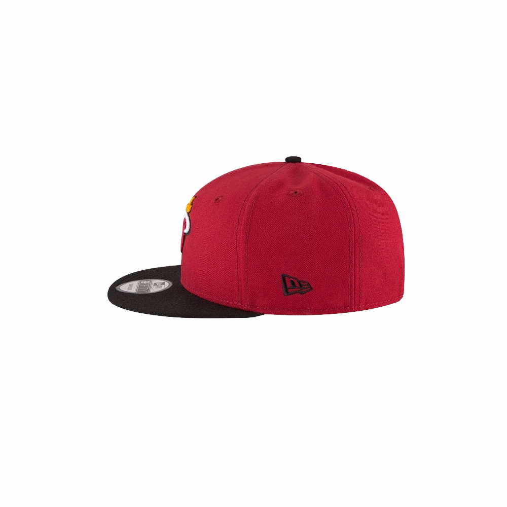 New Era Miami HEAT Red Logo Snapback