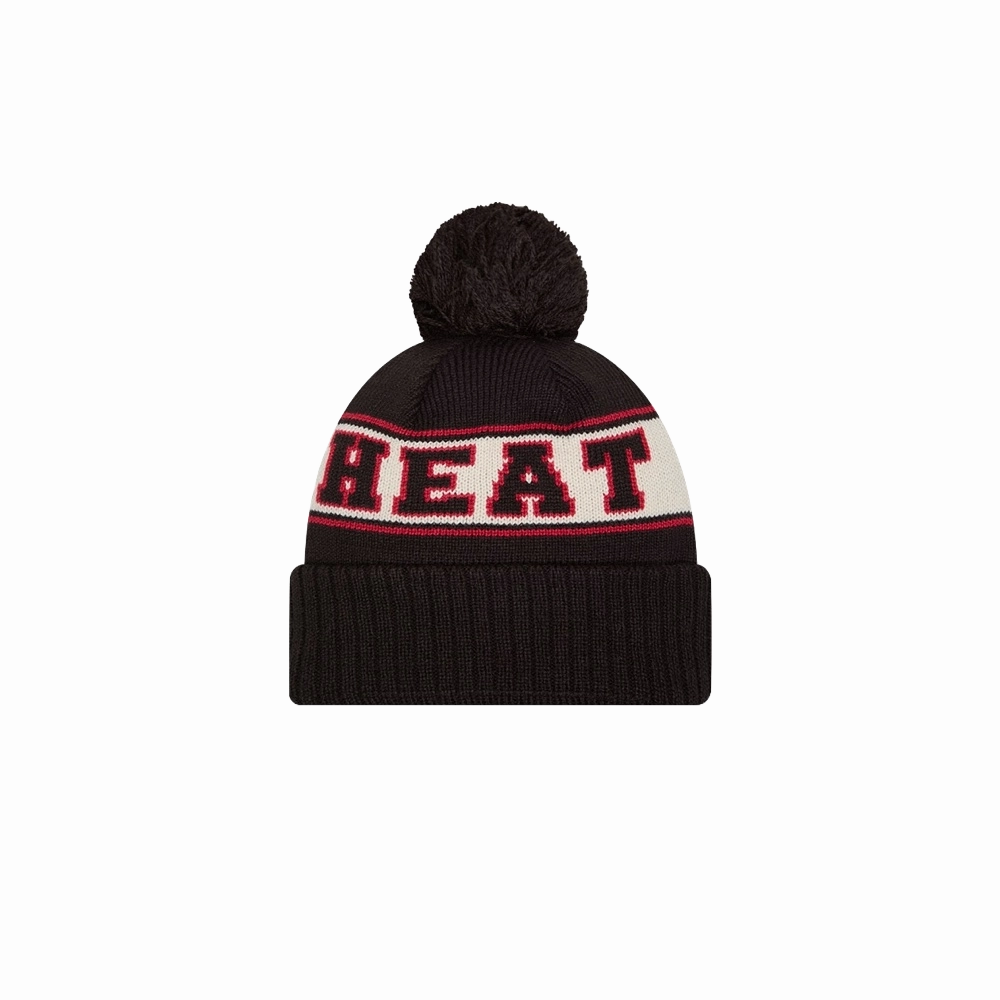 New Era Miami HEAT Retro Wordmark Knit