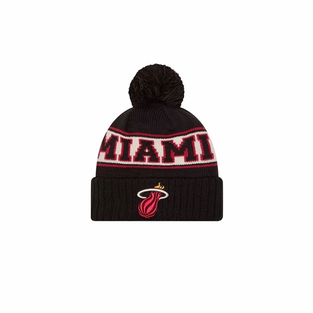 New Era Miami HEAT Retro Wordmark Knit