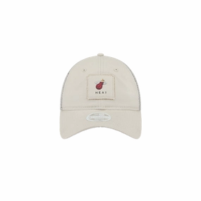 New Era Miami HEAT Stitch Trucker Women's Snapback