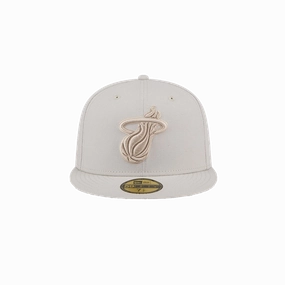 New Era Miami HEAT Stone Color Pack Fitted Hat