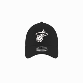New Era Miami HEAT White Logo Flex Fit Hat
