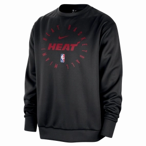 Nike Miami HEAT 2024/25 On-Court Practice Crewneck