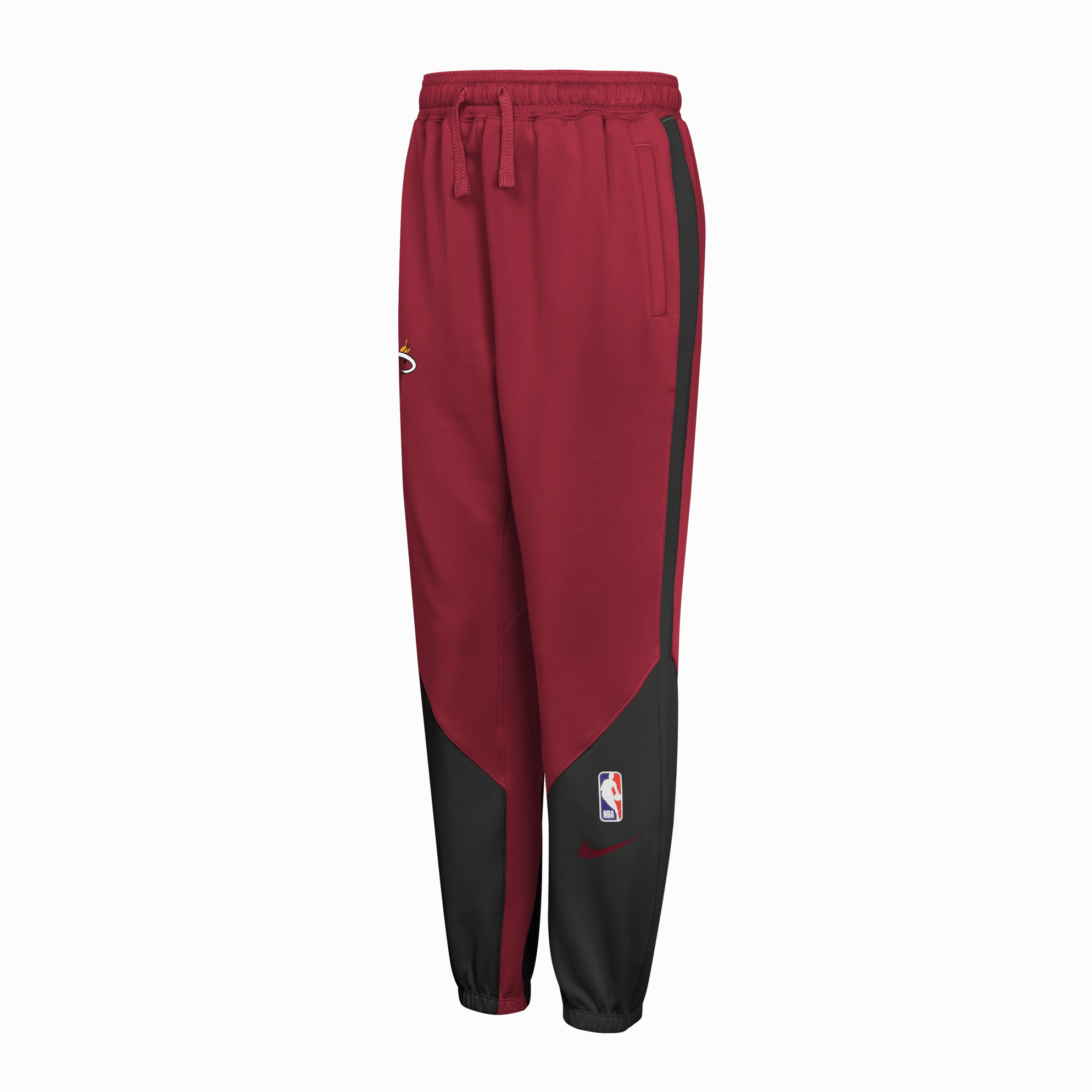 Nike Miami HEAT 2024-25 Statement Red Showtime Youth Pants