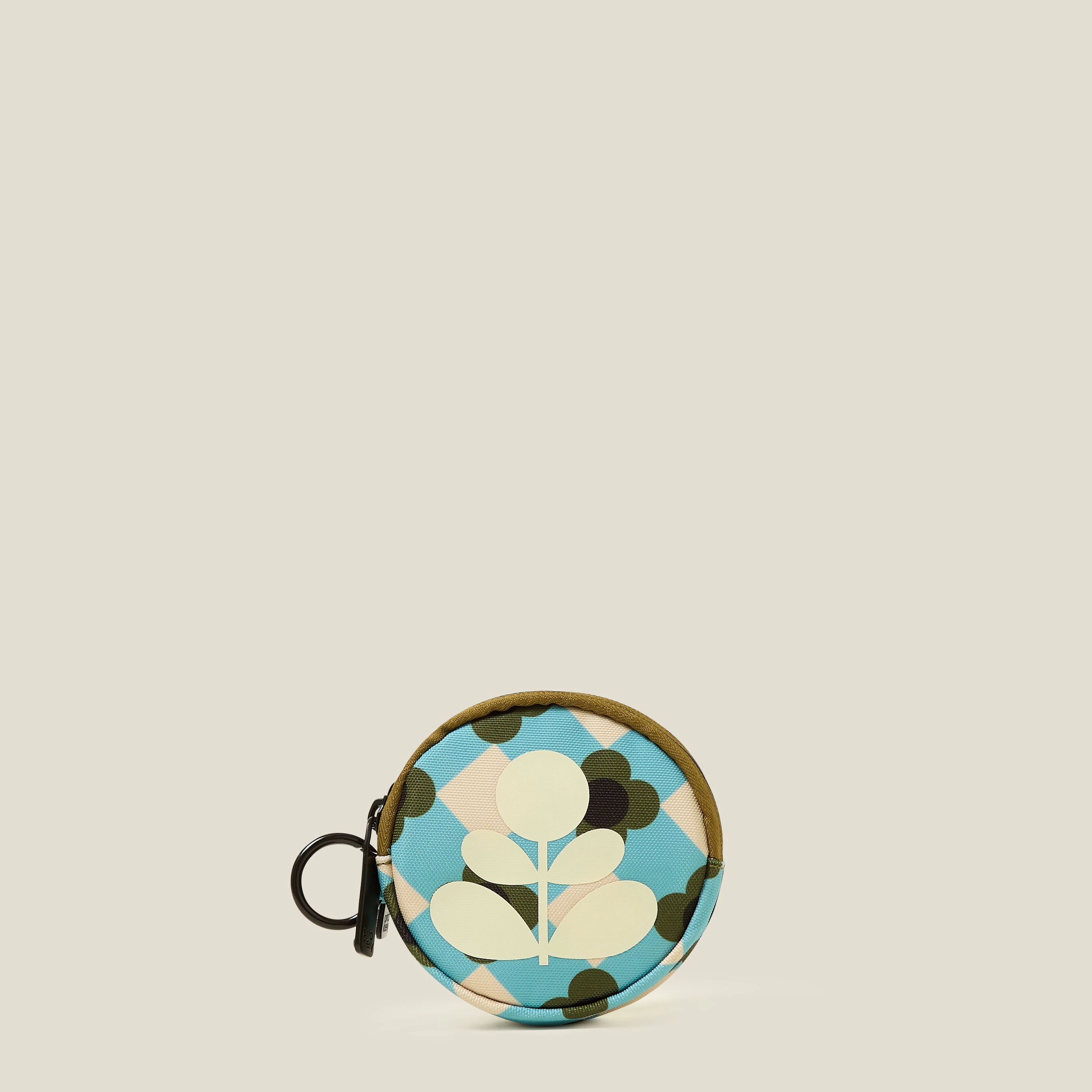Pi Coin Purse - Flower Check Ziggurat