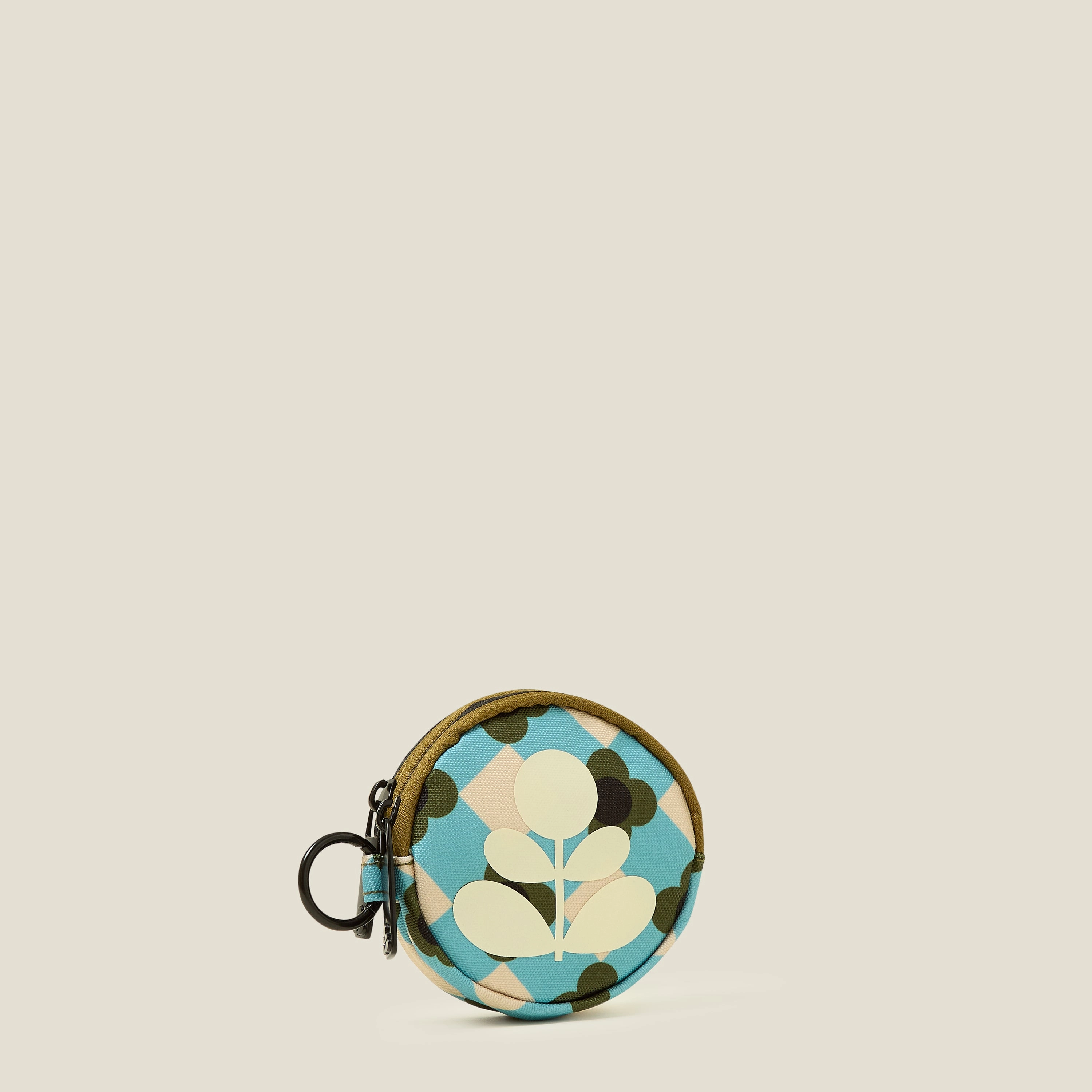 Pi Coin Purse - Flower Check Ziggurat
