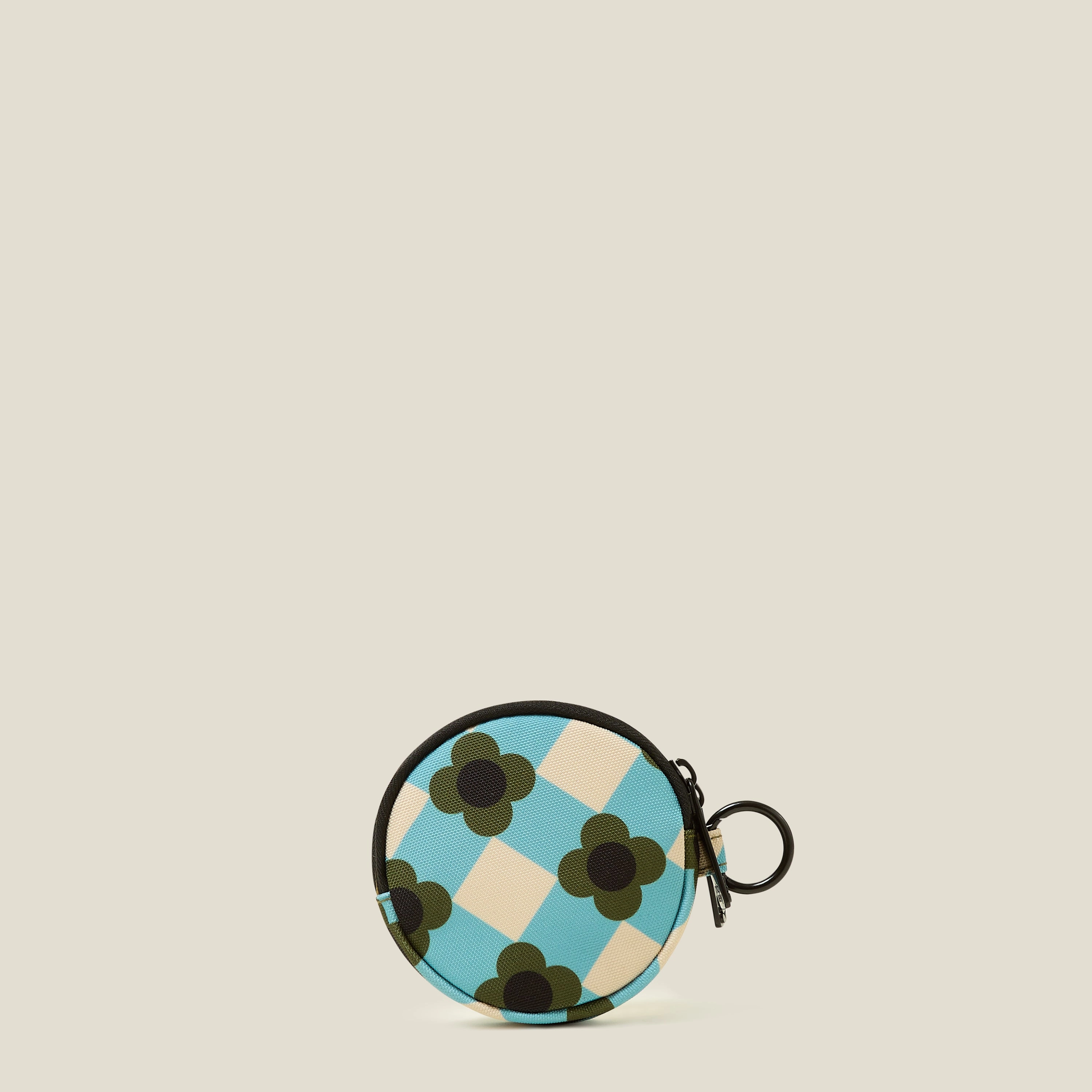 Pi Coin Purse - Flower Check Ziggurat
