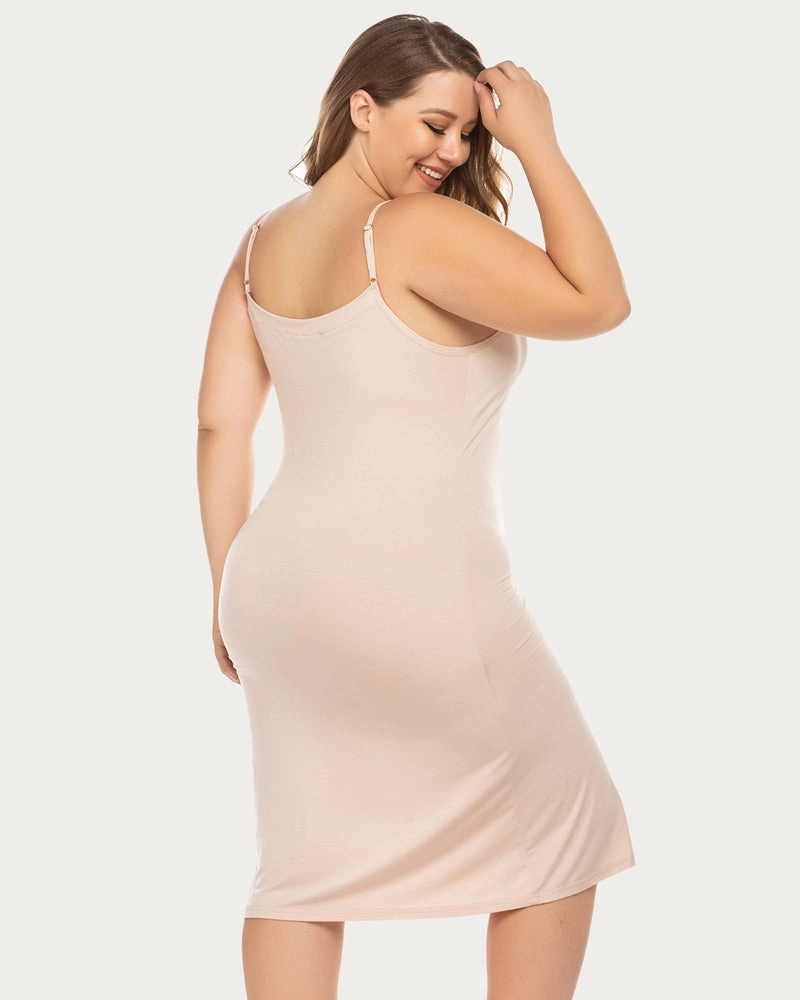 Plus Size Full Slips Chemise Nightgown