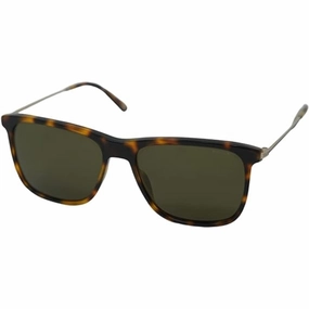Police Men's Sunglasses - Havana Plastic Square Frame Brown Lens | POLICE SPL572N 1GZV