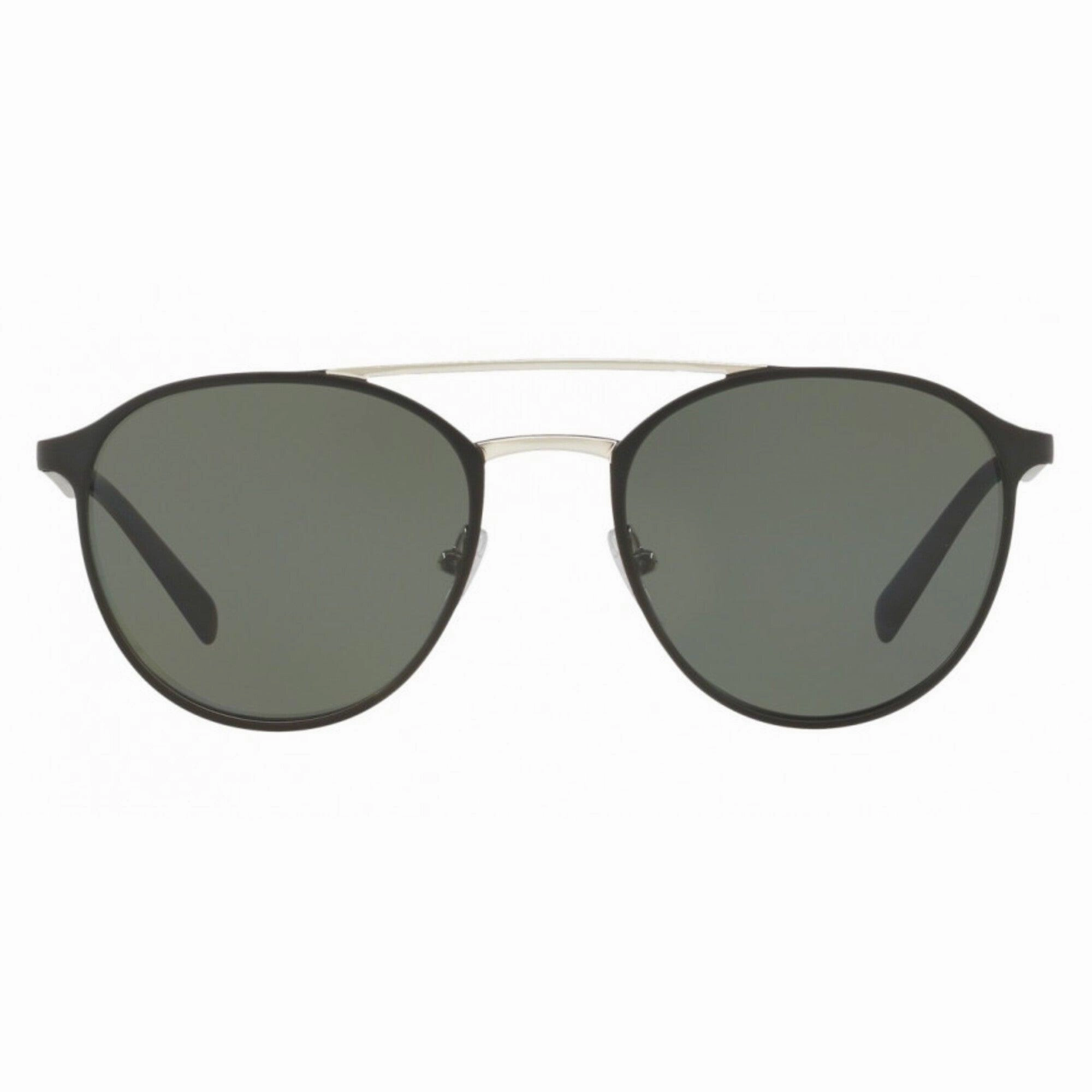 Prada Men's Sunglasses - Black Full Rim Frame Green Lens | PRADA 0PR62TS 1BO5X154