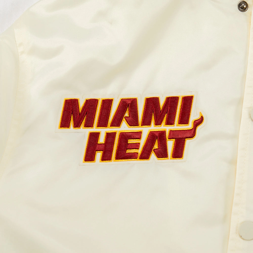 Pro Standard Miami HEAT Satin Jacket
