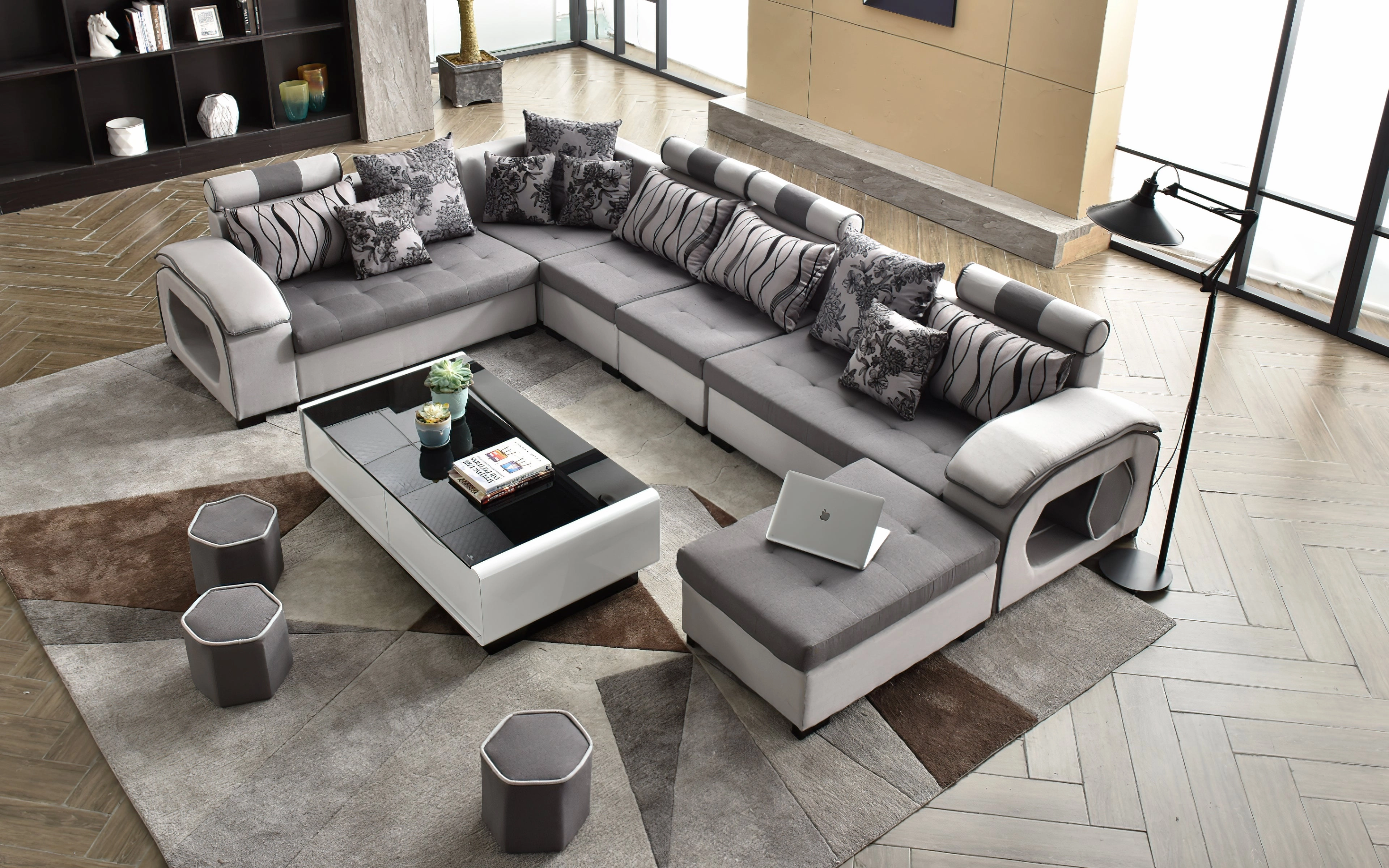 Selena Modular Tufted Sectional