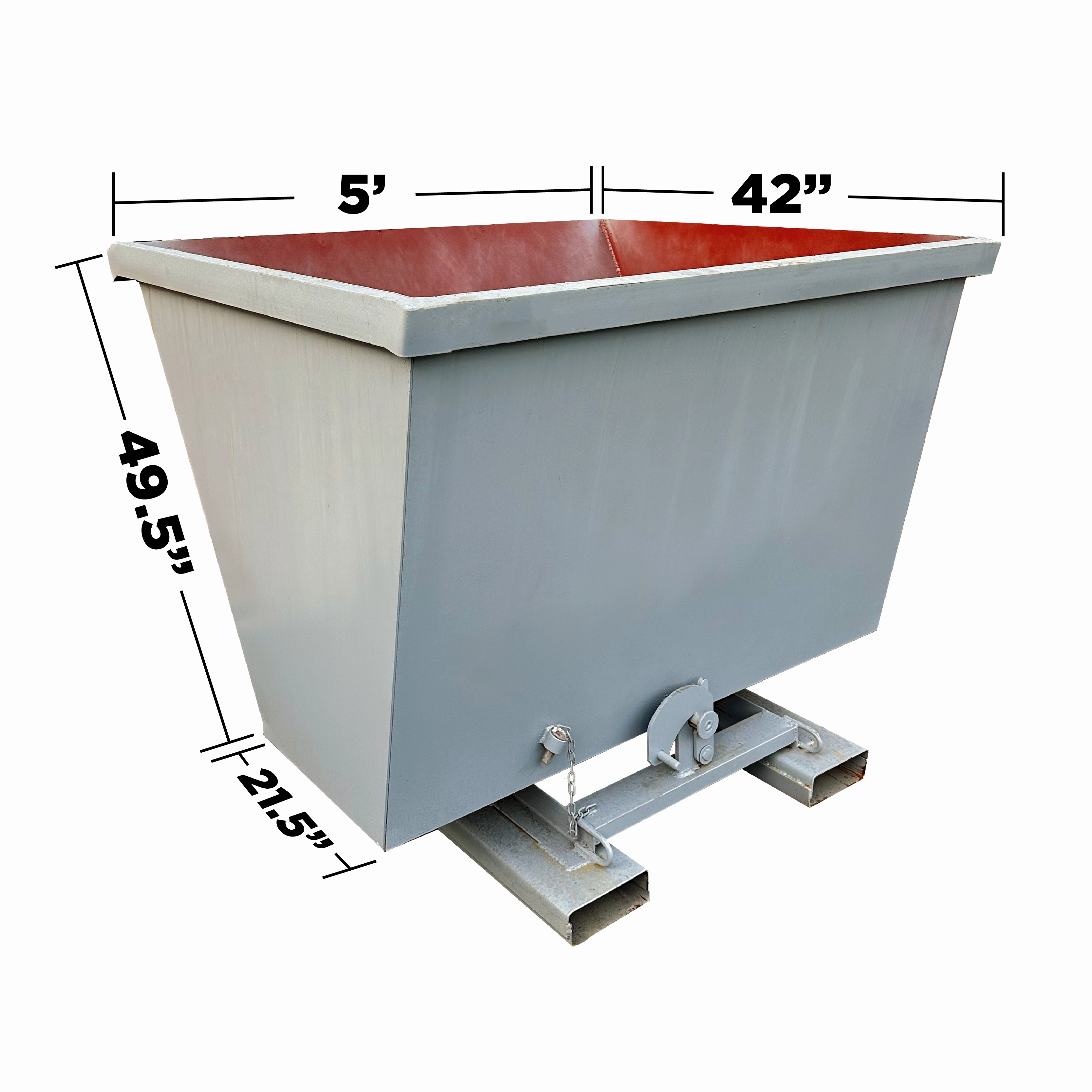 Self-Dumping Hopper Dumpster
