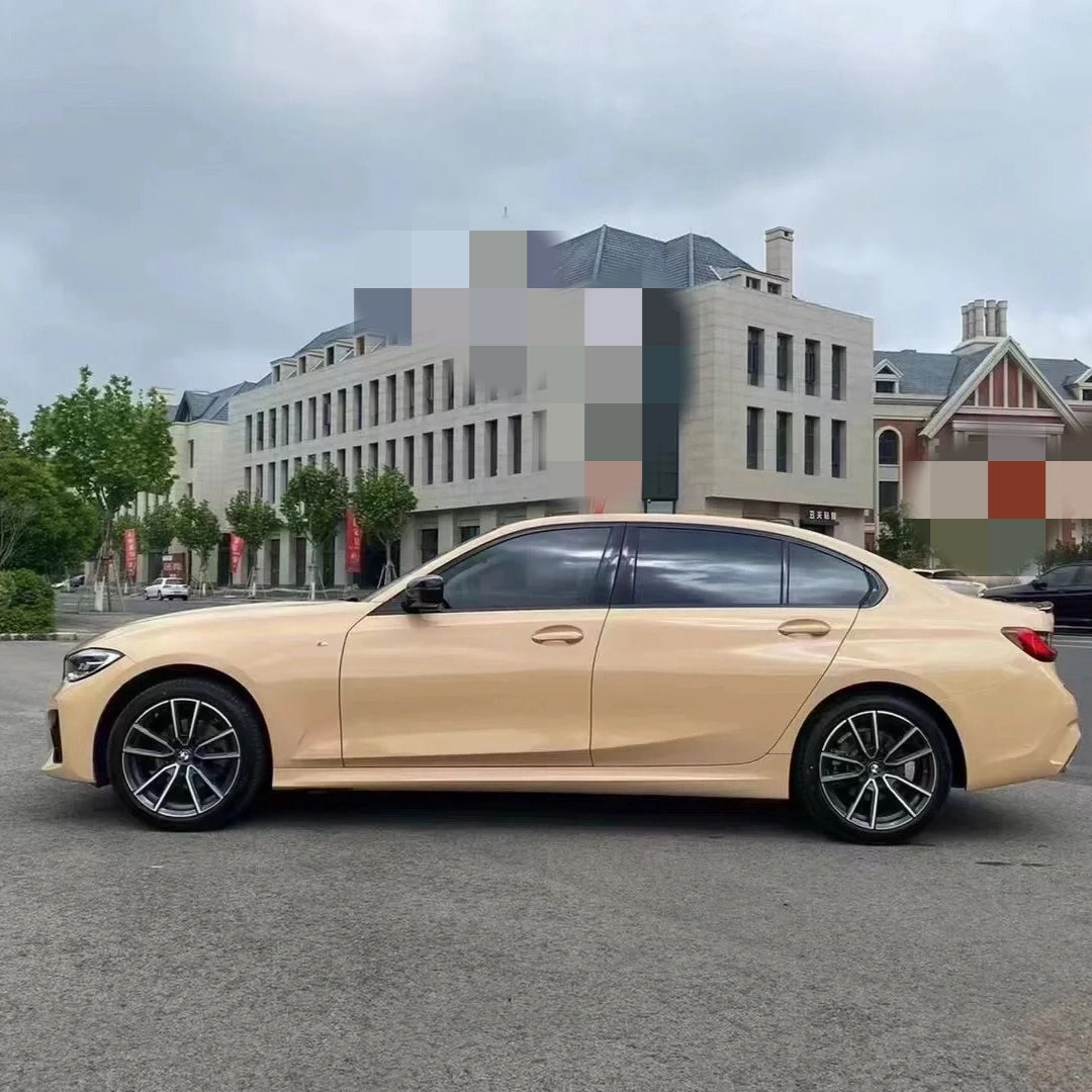 Super Gloss Light Sand Car Wrap
