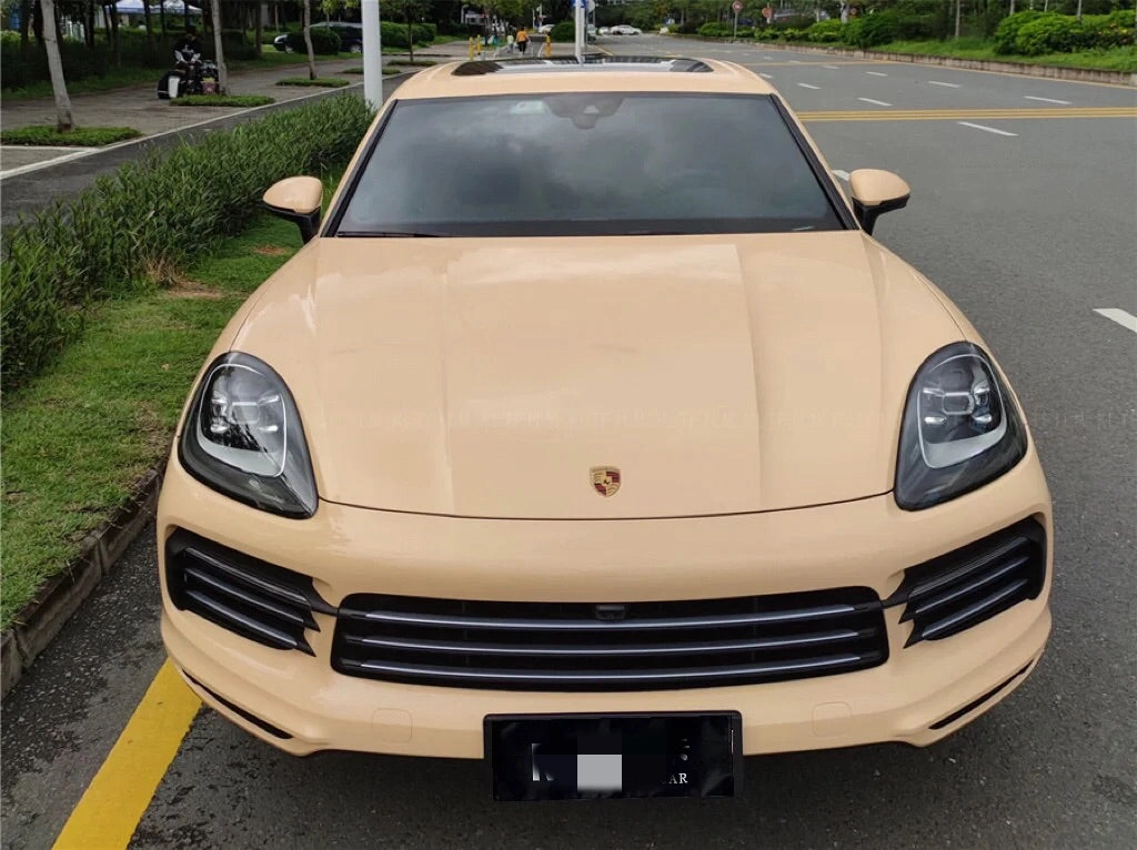 Super Gloss Light Sand Car Wrap
