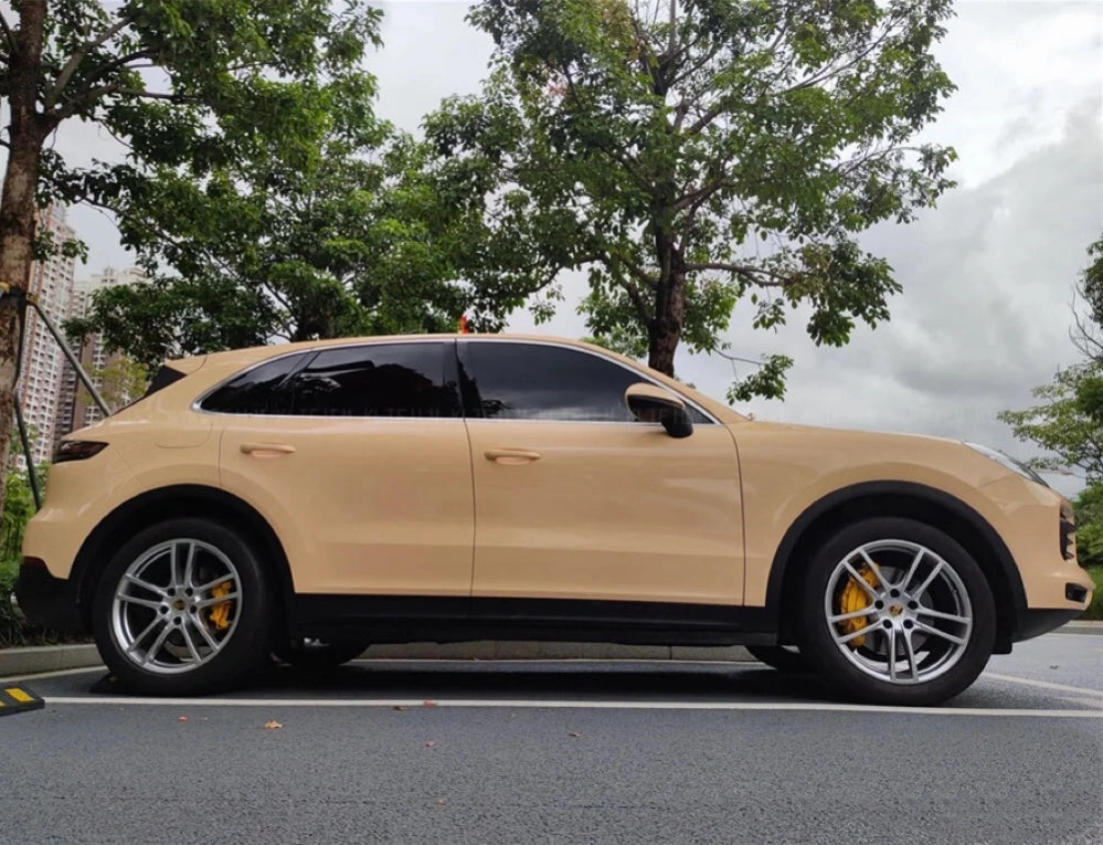 Super Gloss Light Sand Car Wrap