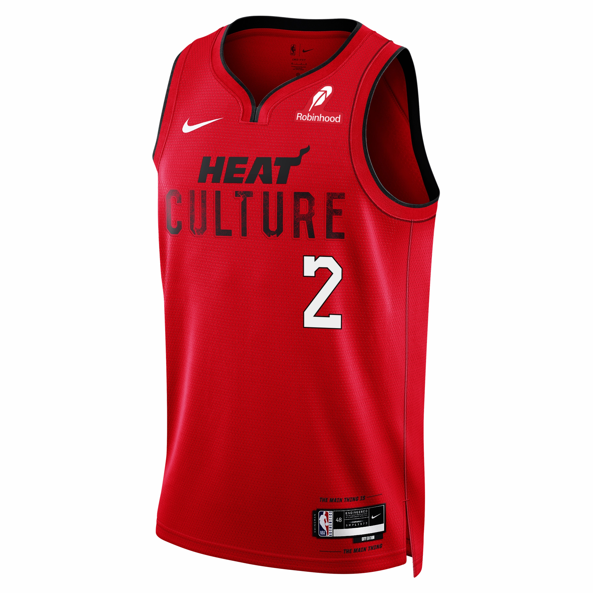 Terry Rozier III Nike HEAT Culture: Blood Red Youth Swingman Jersey