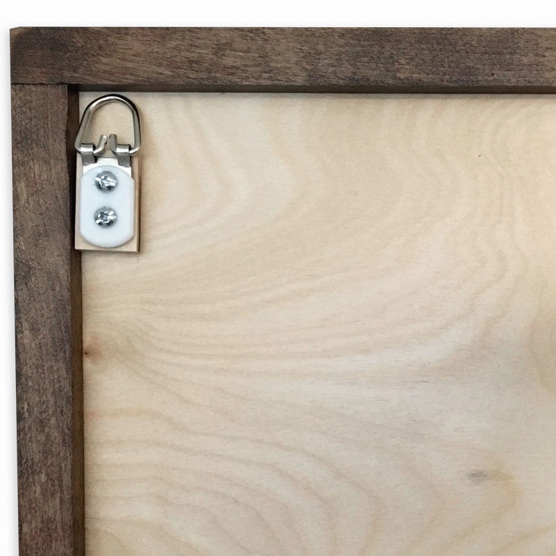 Together Forever Hearts as One Wall Mounted Wood Companion Urn Set