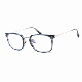 Tom Ford Men's Eyeglasses - Coloured Havana Plastic Square Frame | FT5747-D-B 055