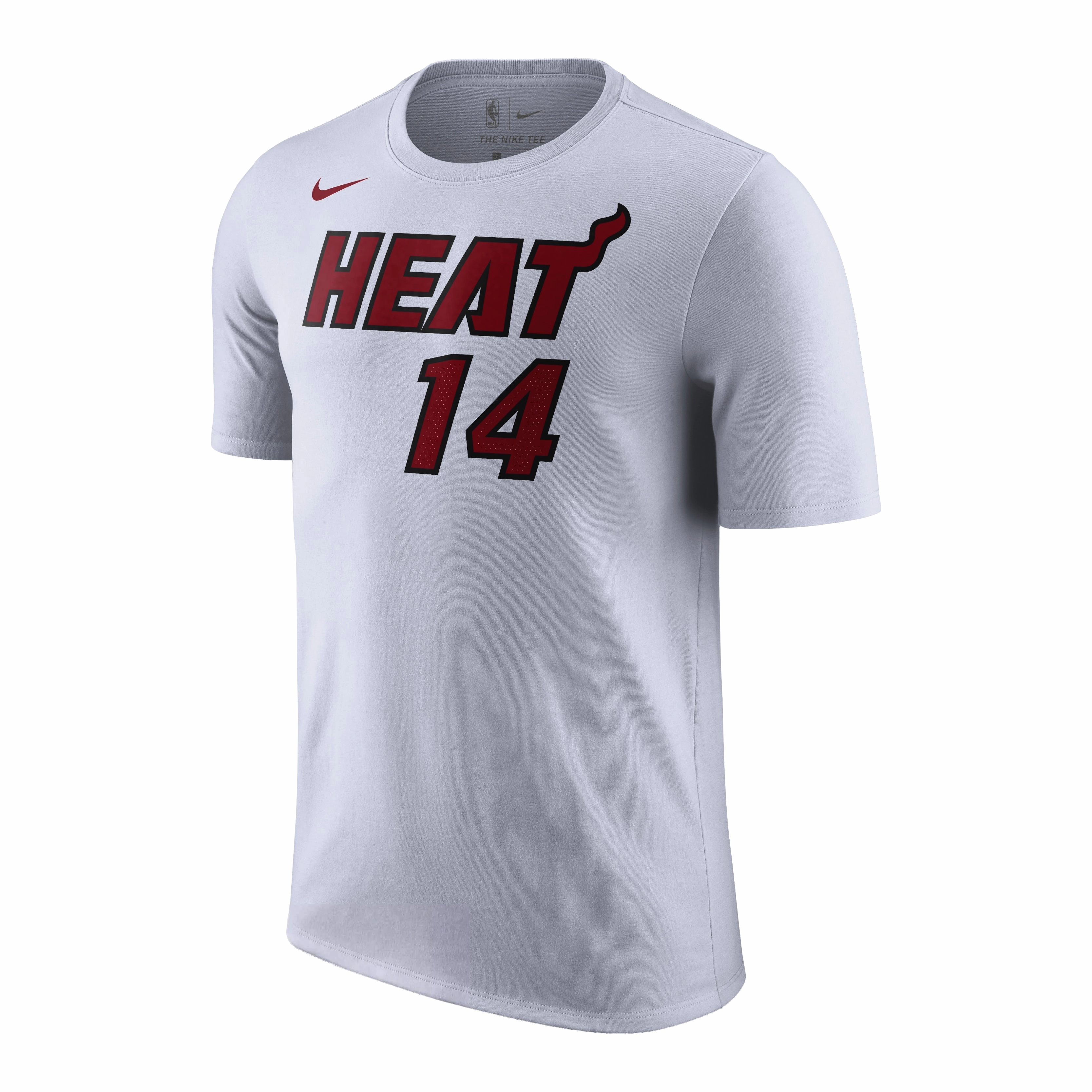 Tyler Herro Nike Miami HEAT Association White Name & Number Youth Tee