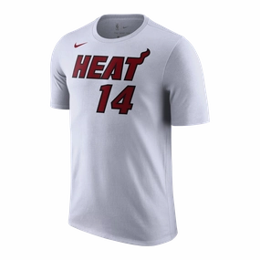 Tyler Herro Nike Miami HEAT Association White Name & Number Youth Tee