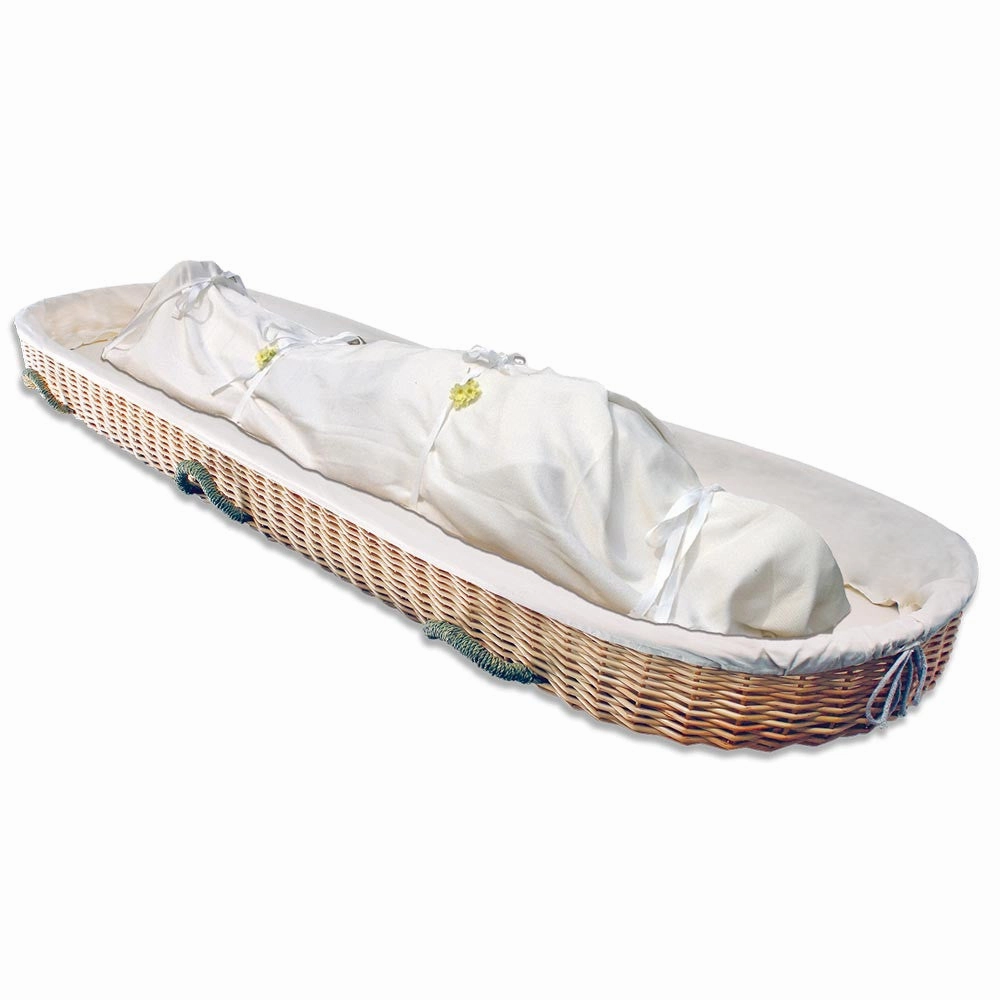 Willow Carrier for Natural Burial Viewing & Transportation (6'5")